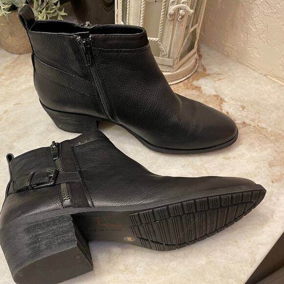 Alex Marie black leather boots Sz 9 - Picture 4 of 10